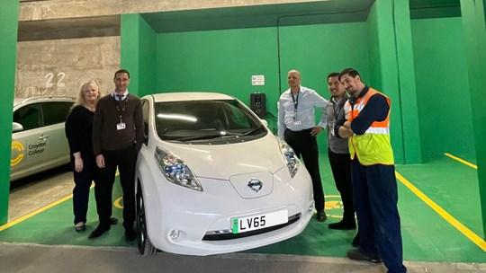 Ancaster Group completes handover with Croydon College to enhance Motor Vehicle students’ knowledge of EVs