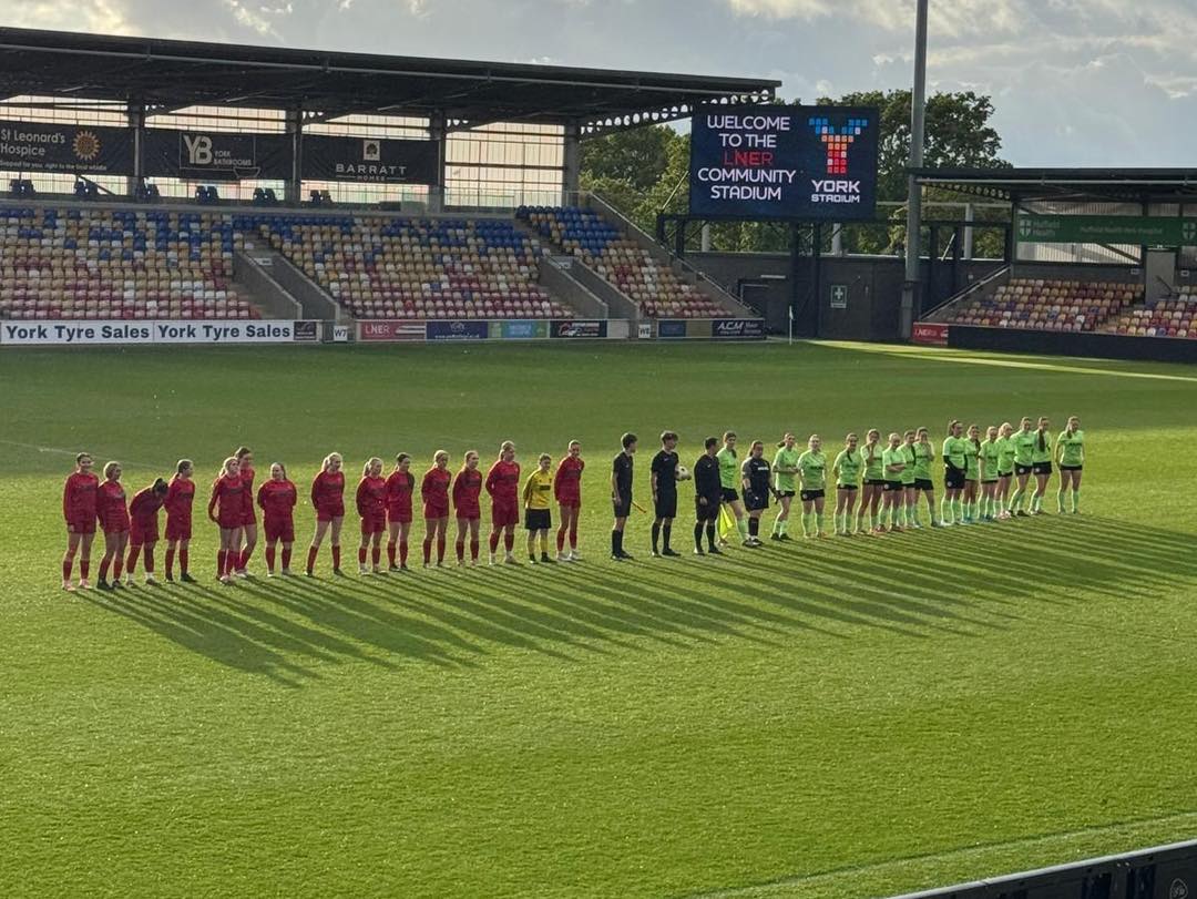 Huge congratulations to Scarborough Ladies U16 FC on winning the York FA Cup last night at the amazing LNER Stadium! 