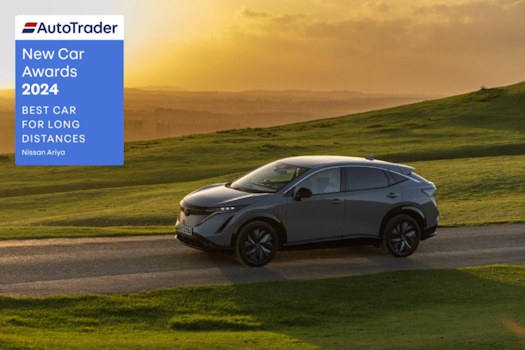 NISSAN ARIYA CROWNED UK'S BEST CAR FOR LONG DISTANCES