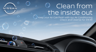 Nissan Air Con Check & Cleanse 