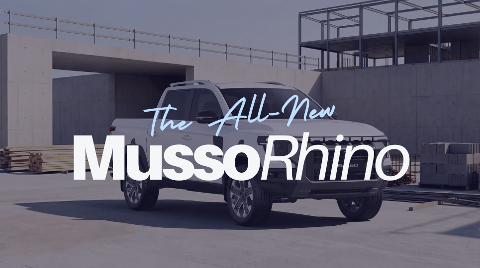 The All-New KGM Musso Rhino and Rhino+ Are Here