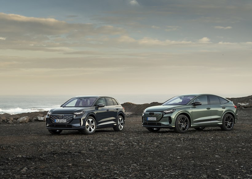 New Audi Q4 Sportback e-tron