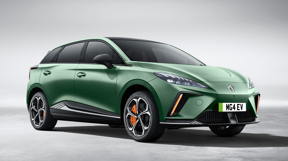 Green MG4 EV XPOWER
