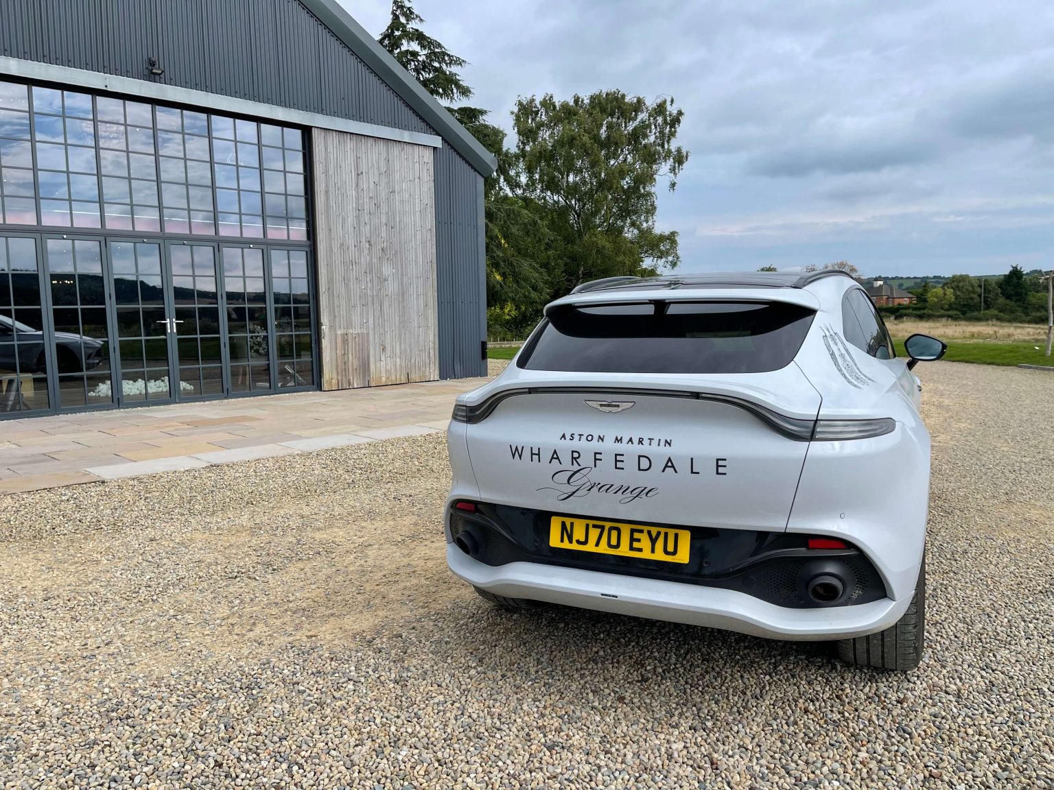 Aston Martin Rear Side View