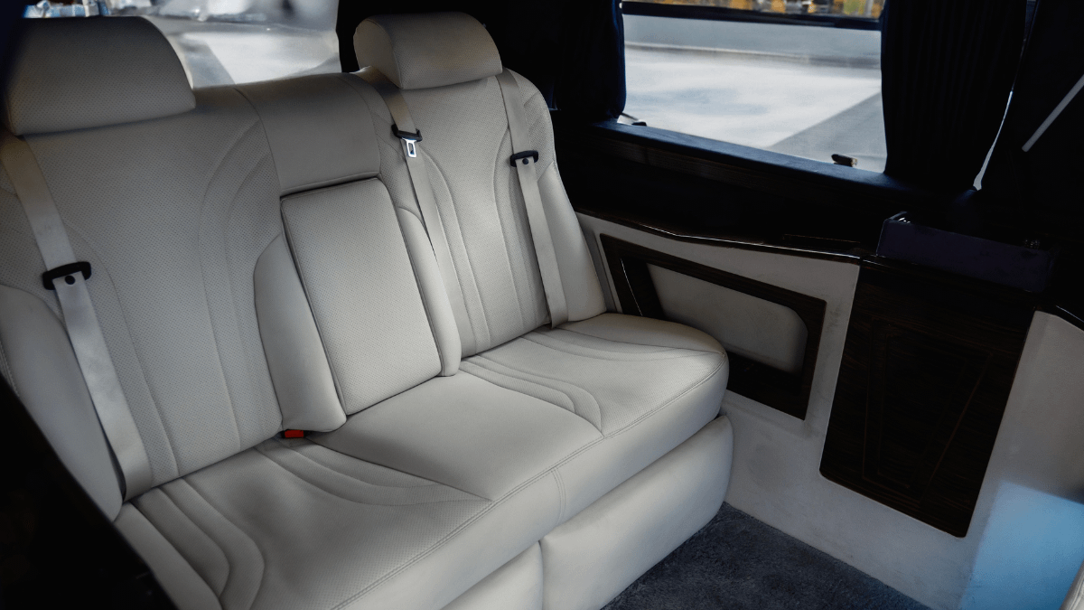 Interior of a Mercedes-Benz V-Class