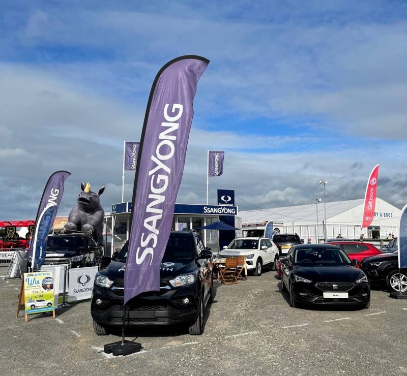 Outside SsangYong Exhibition