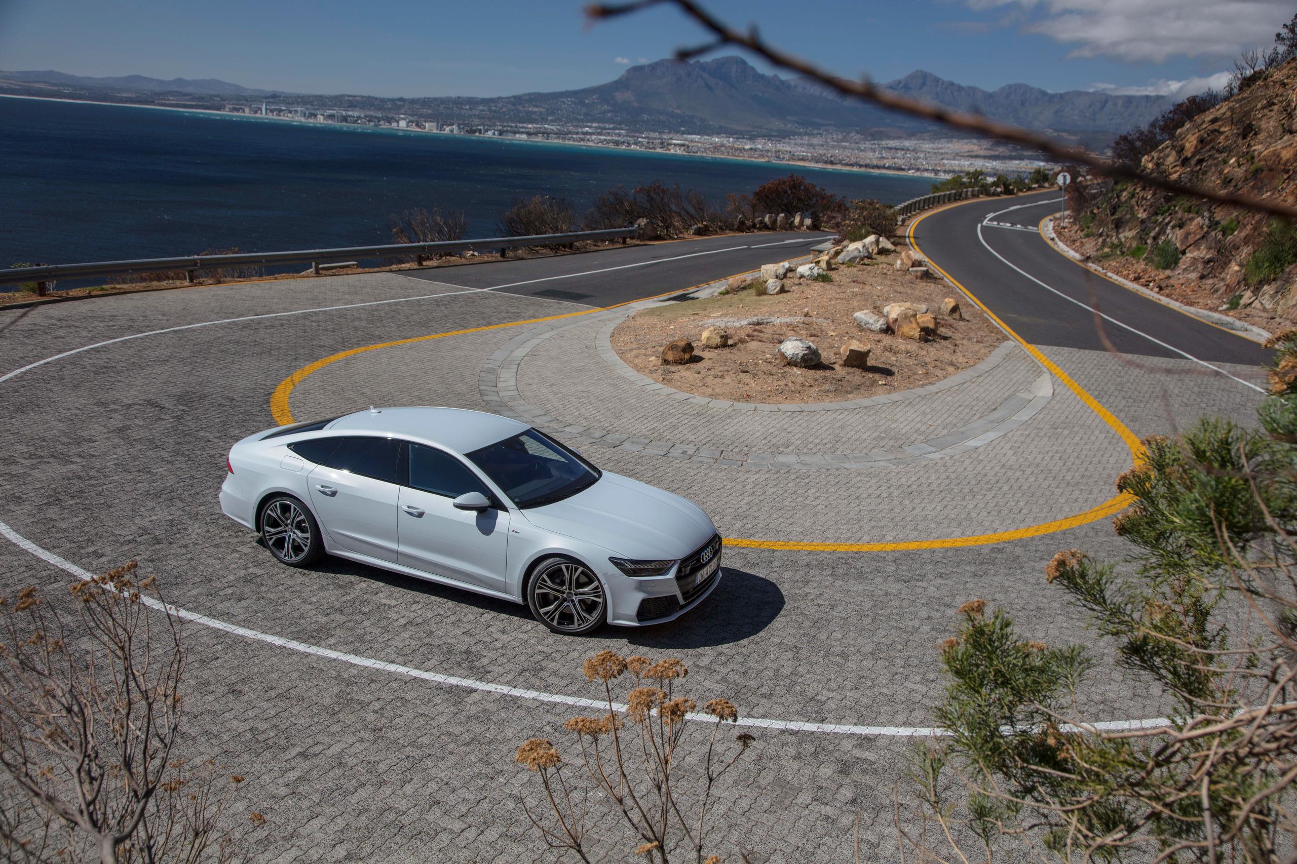 Audi A7 Driving