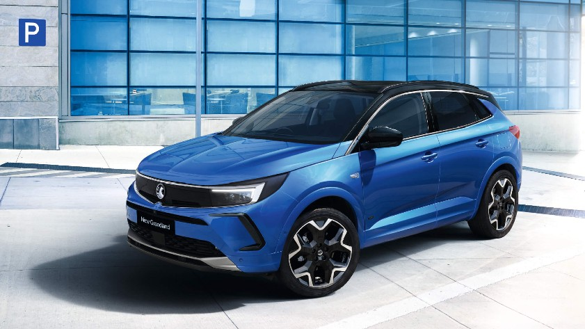 blue vauxhall grandland
