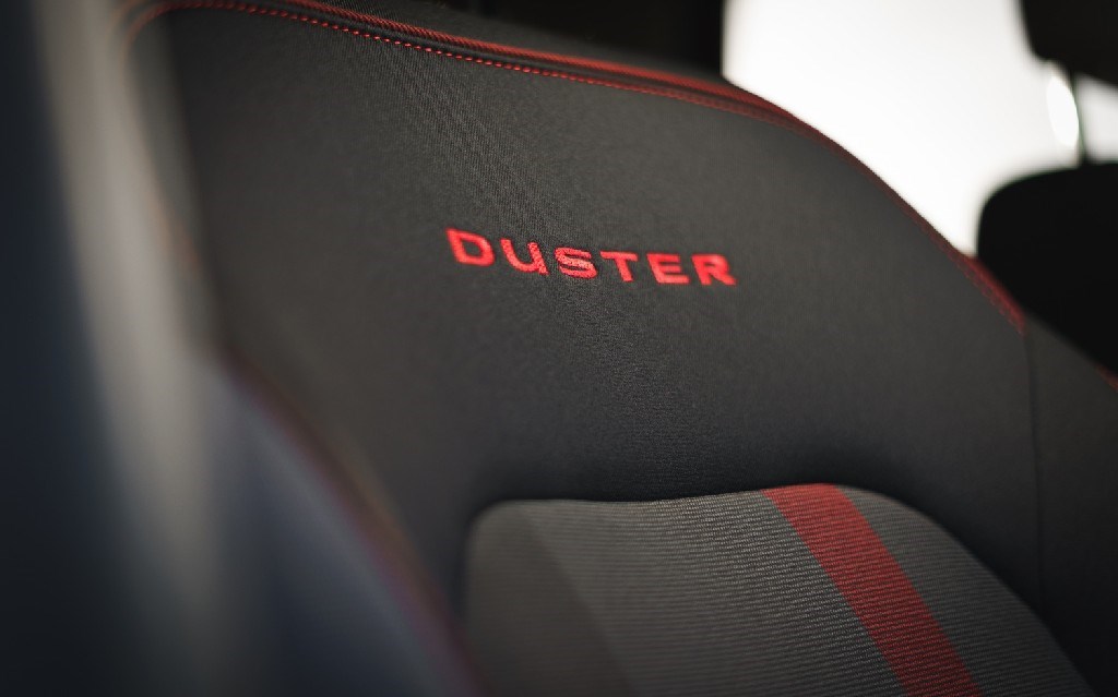 Dacia Duster interior seat
