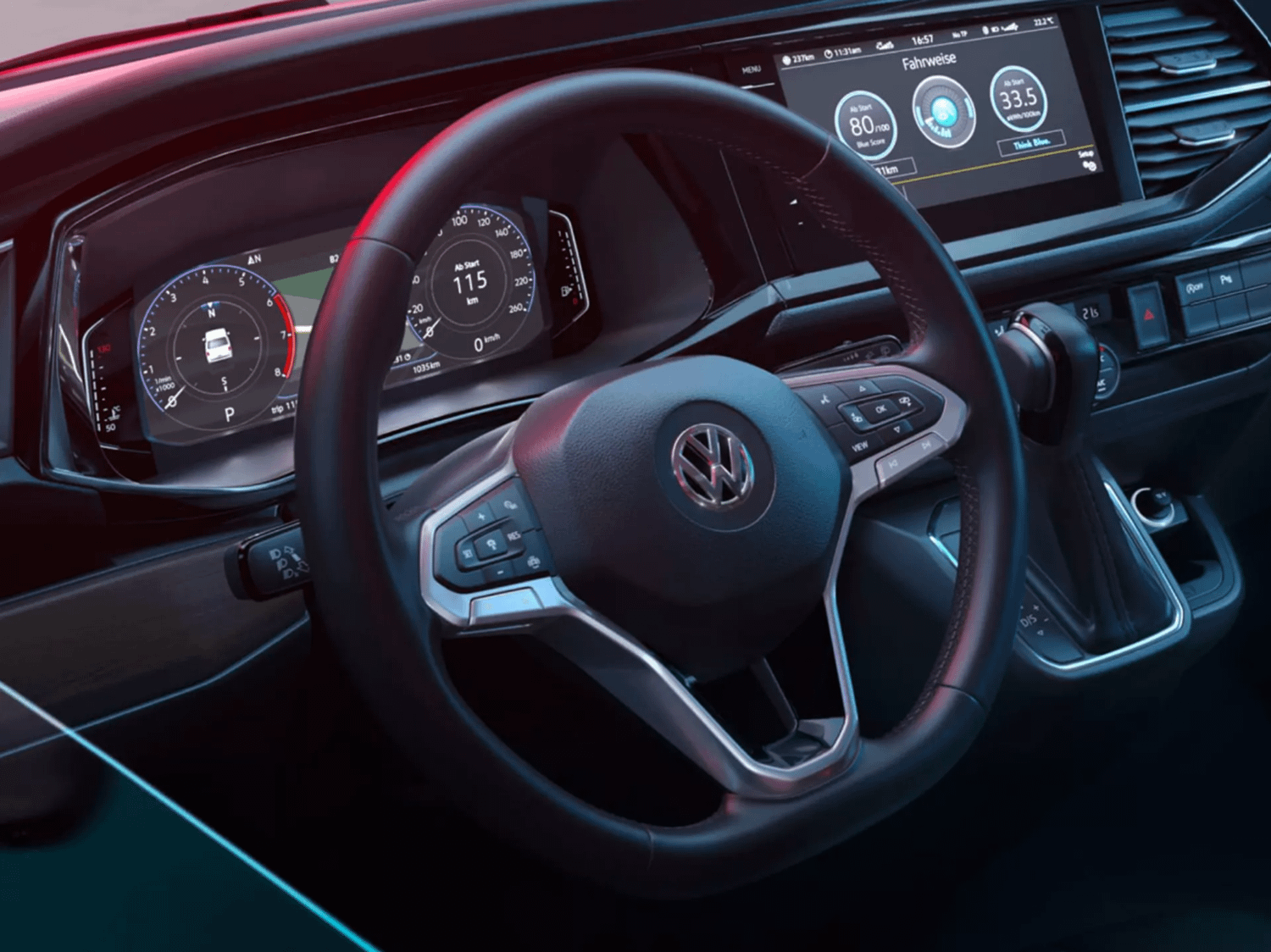 New Volkswagen Transporter Shuttle Steering Wheel
