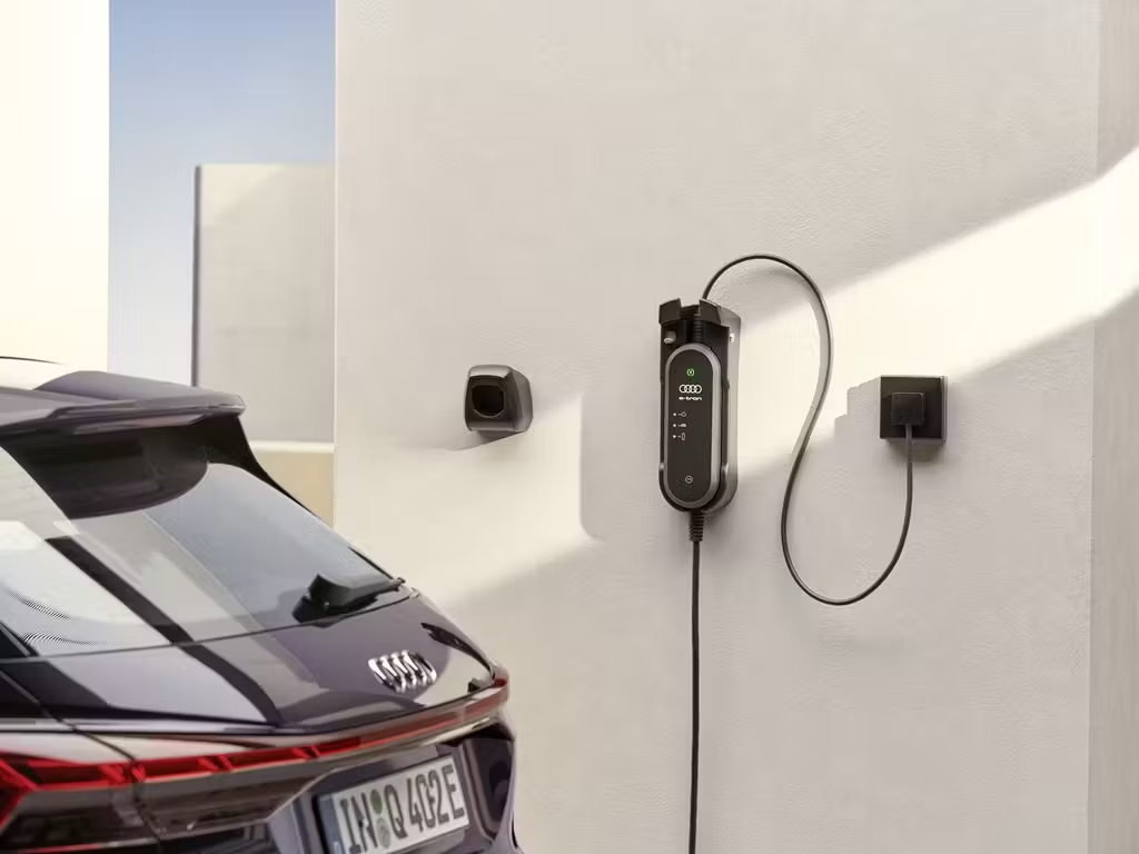 Audi Q4 e-tron charger