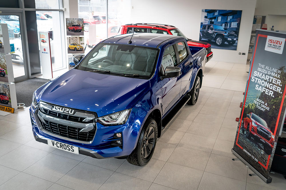 Isuzu in deealership