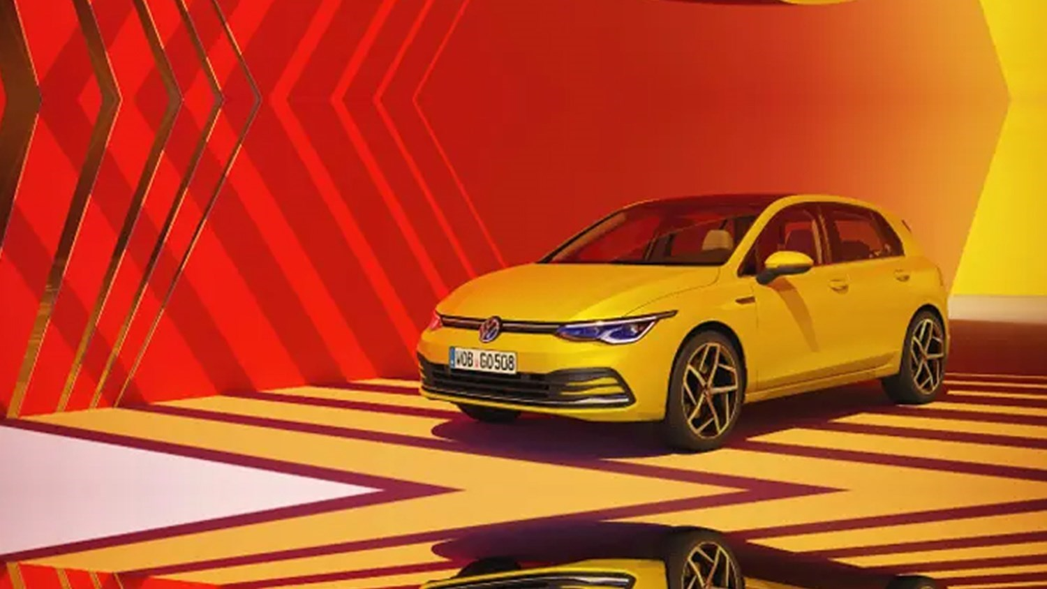 Yellow Volkswagen