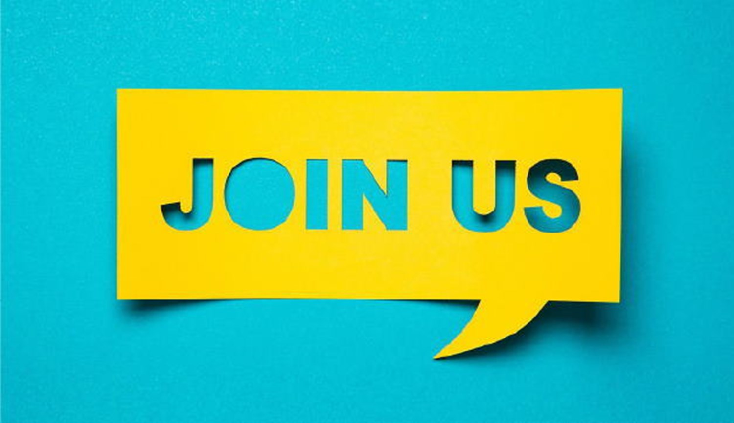 Join Us Cut Out