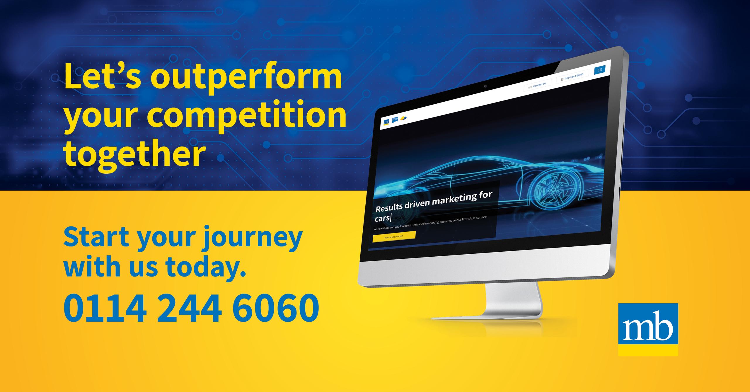 Let's out perform your competition together
