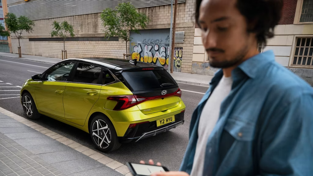 Hyundai i20 Parked