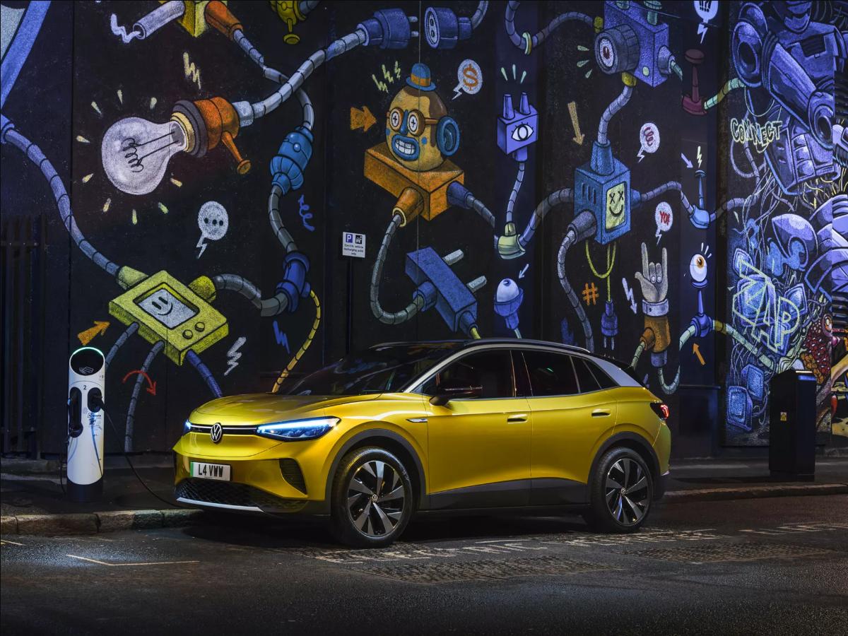 Yellow Volkswagen ID.4
