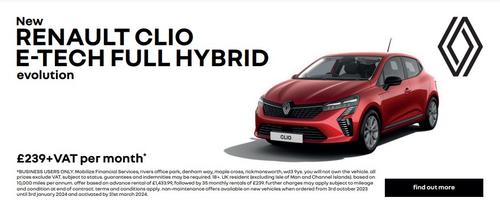 Renault Clio E-TECH Hybrid review 2024