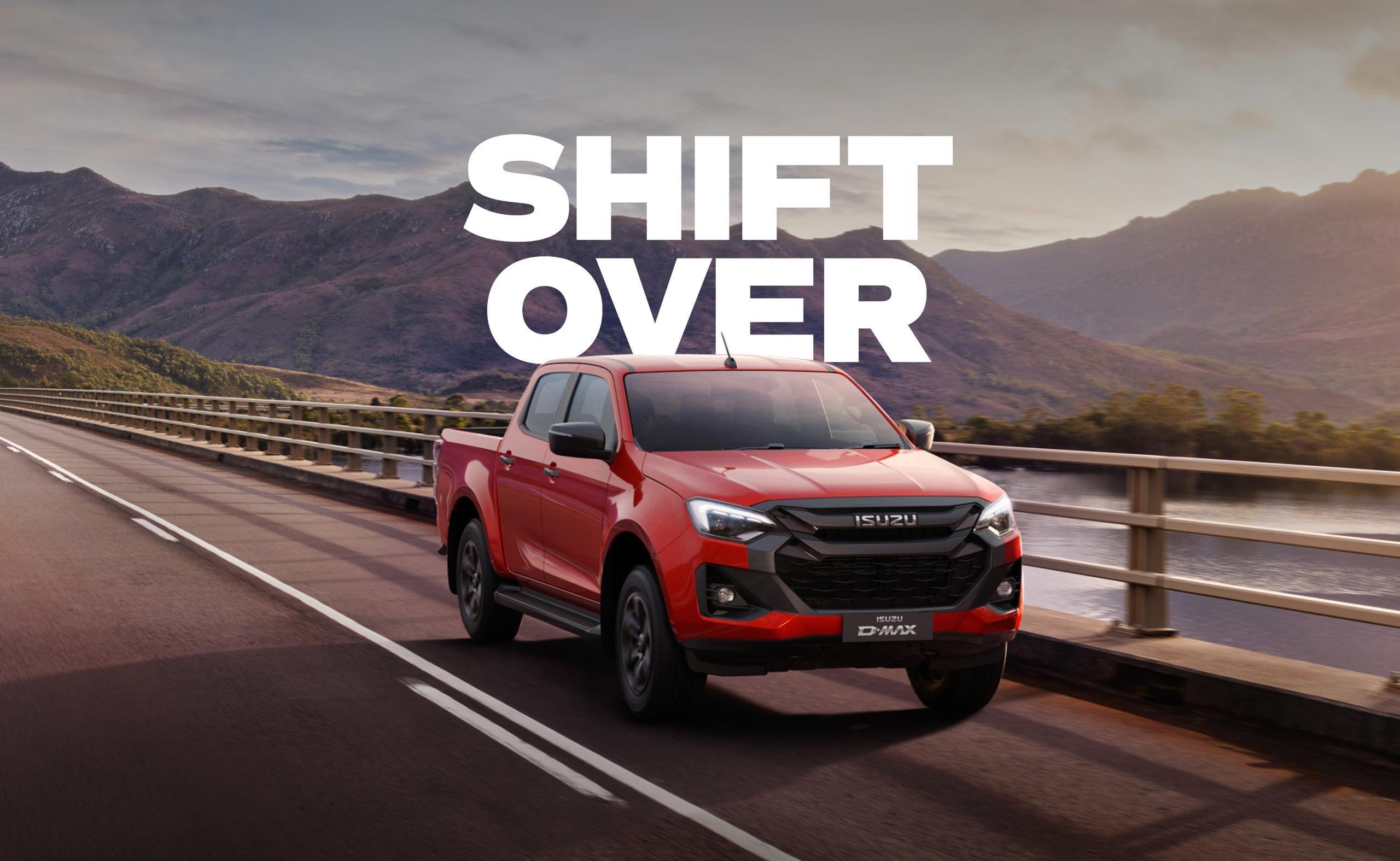 SHIFT OVER: ISUZU LAUNCHES NEW CAMPAIGN OFFERING FREE AUTOMATIC UPGRADE ON D-MAX V-CROSS