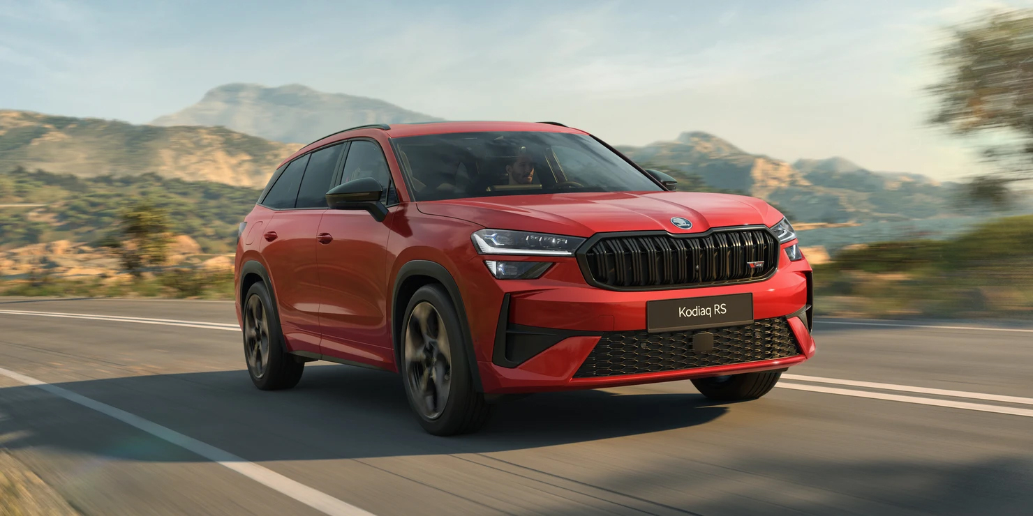 Powering into Space: All-New Škoda Kodiaq vRS Seven-Seater Launches in the UK